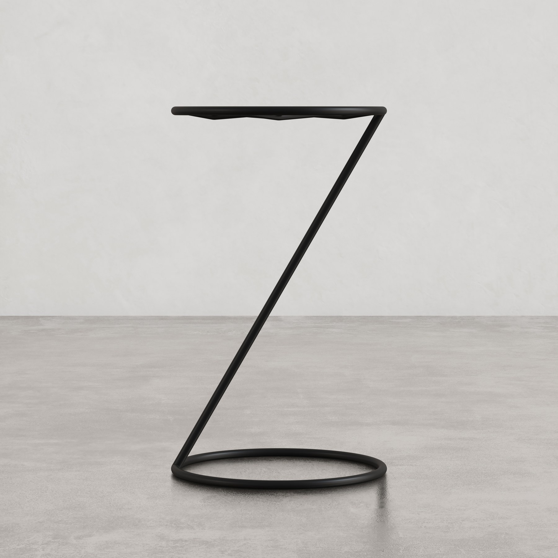 Cantilever Table, 20 in. Diagonal, Atelier Artizan