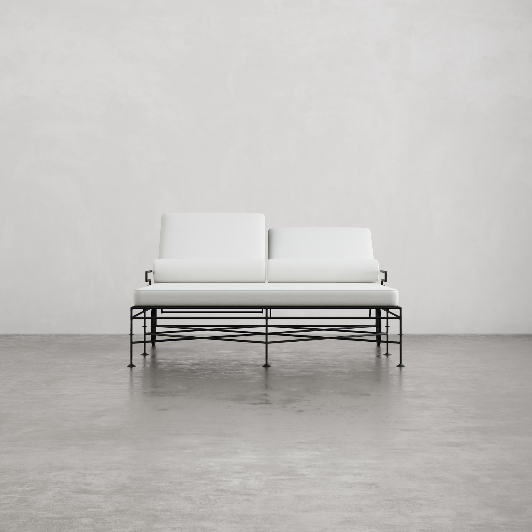 Double Chaise Longue, Floating Arm, Atelier Artizan