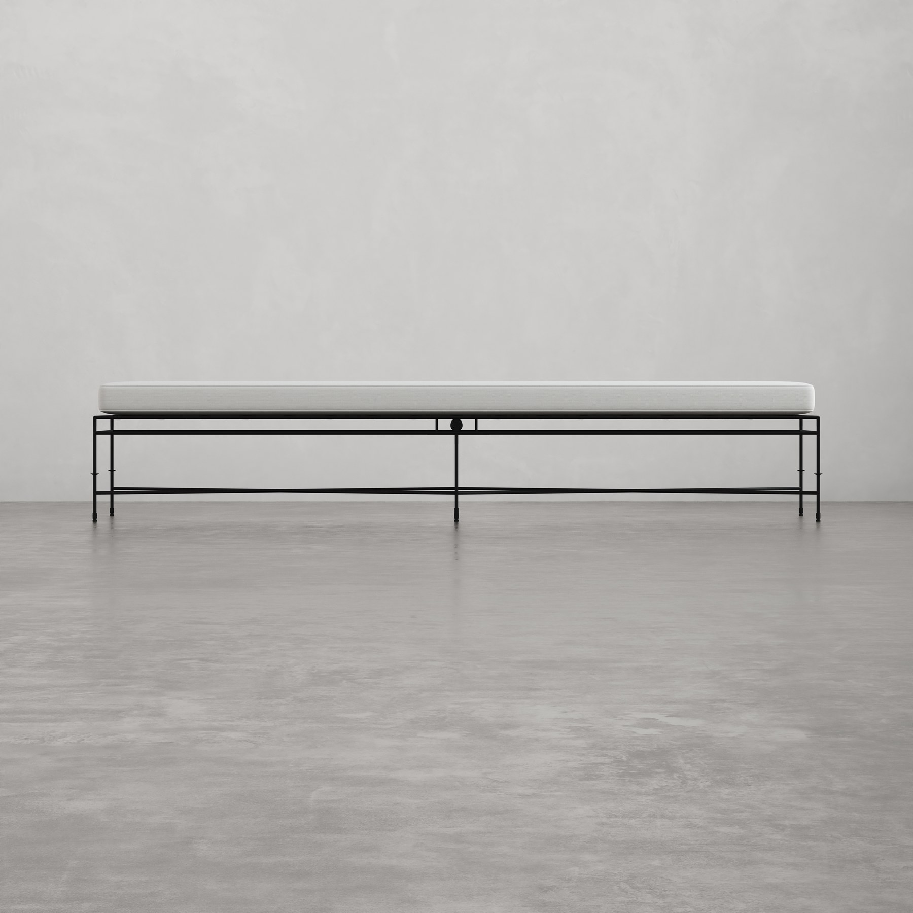Four Seat Bench, Crossbar, Atelier Artizan