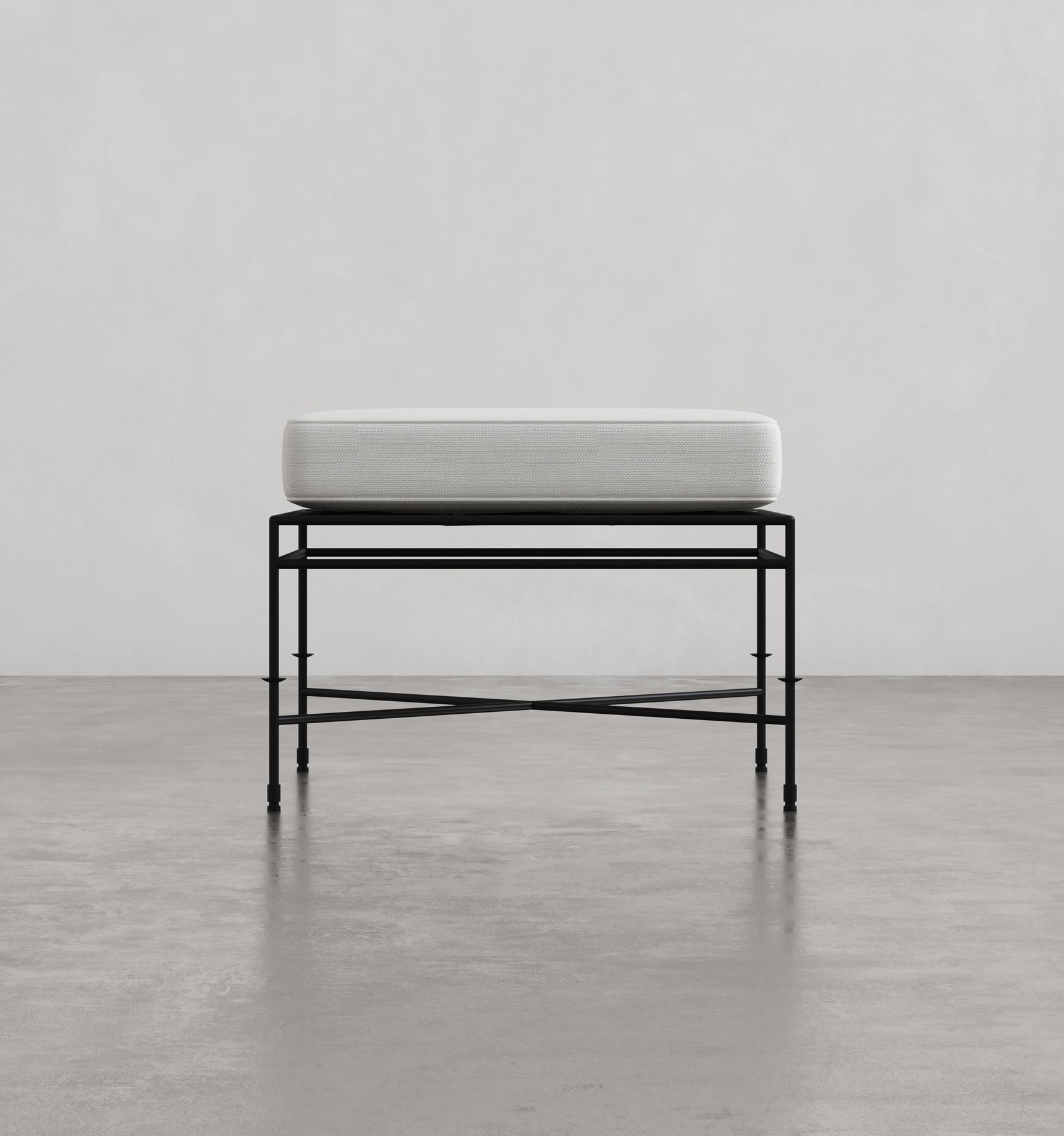 Ottoman, Crossbar, Atelier Artizan