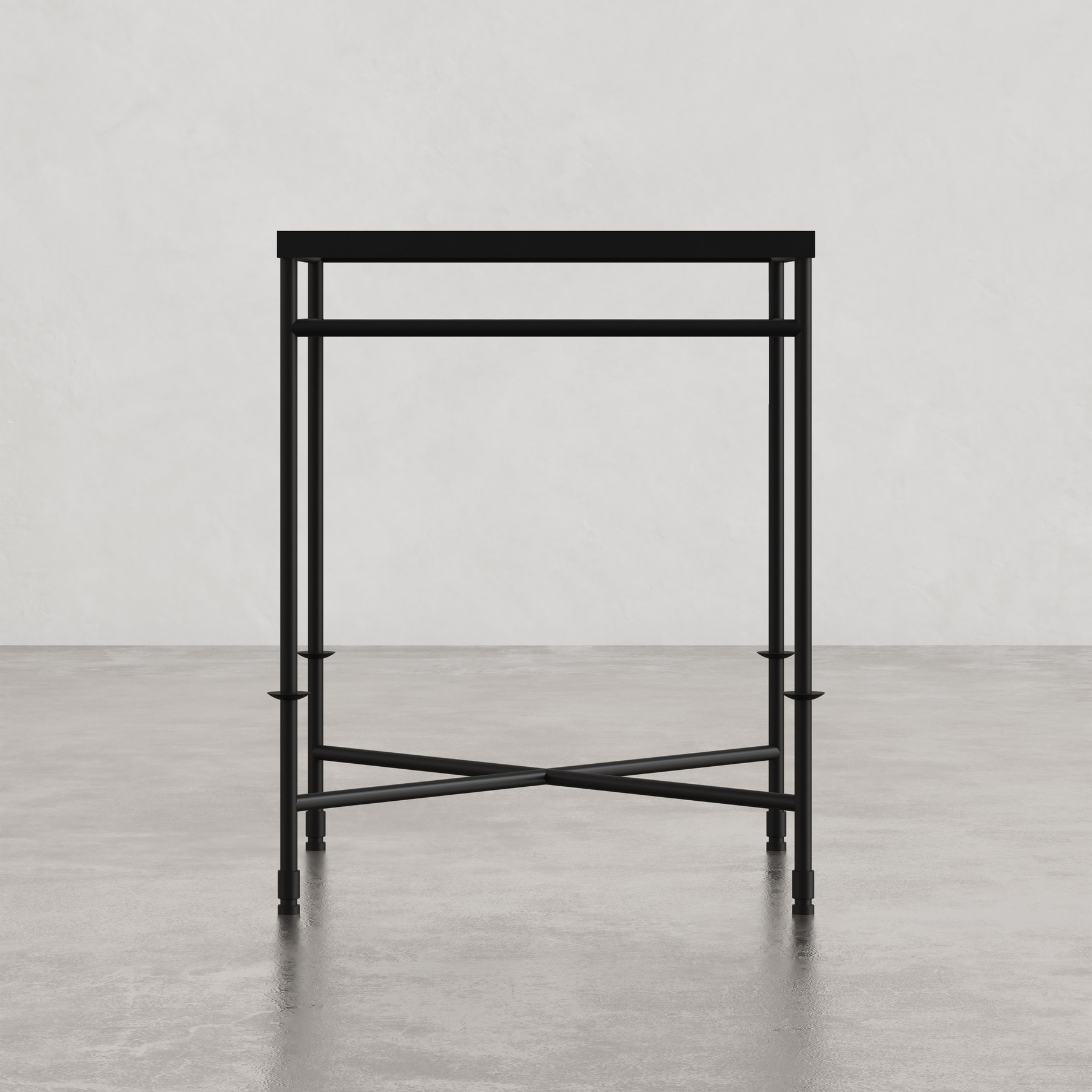 Square Side Table, 20 in. High, Atelier Artizan
