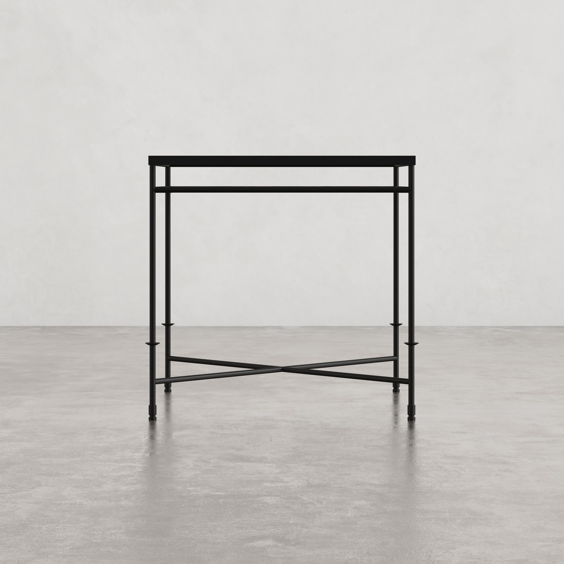 Square Side Table, 22 in. High, Atelier Artizan