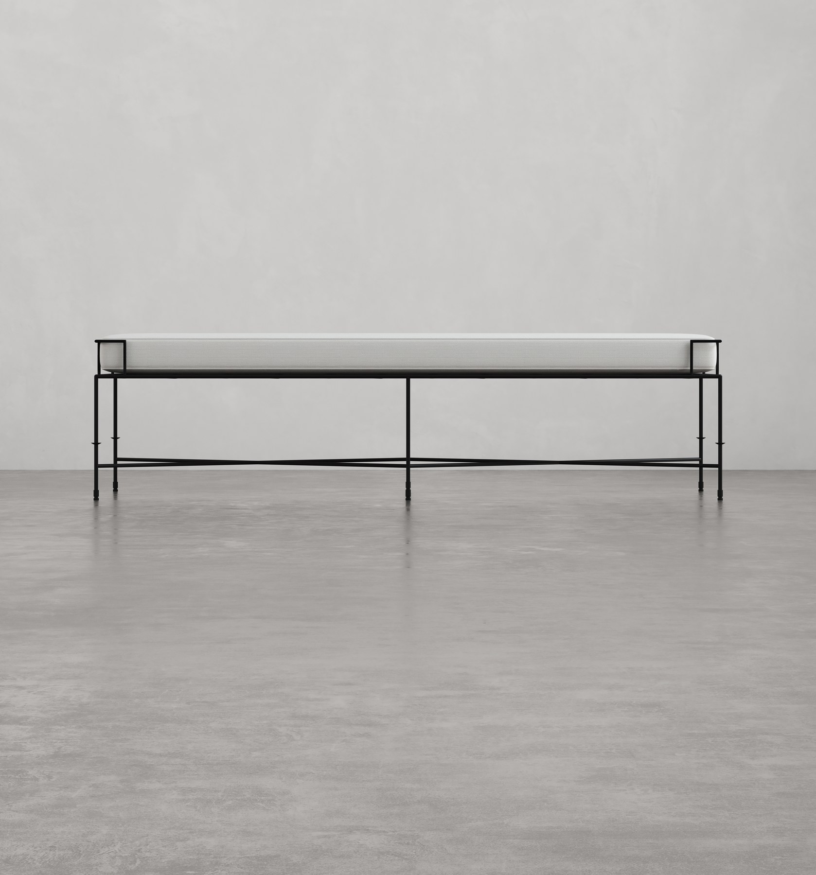 Three Seat Bench, Frame, Atelier Artizan